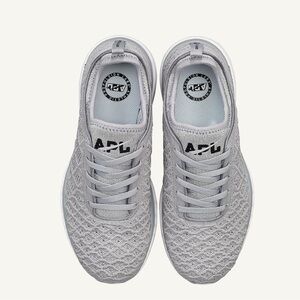 APL Techloom Phantom Women’s Running Shoes Lavender Silver Sparkle Size 10